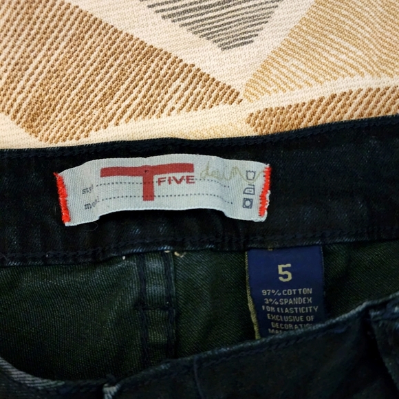 T Five Denim Jeans Dark Wash - Picture 5 of 8